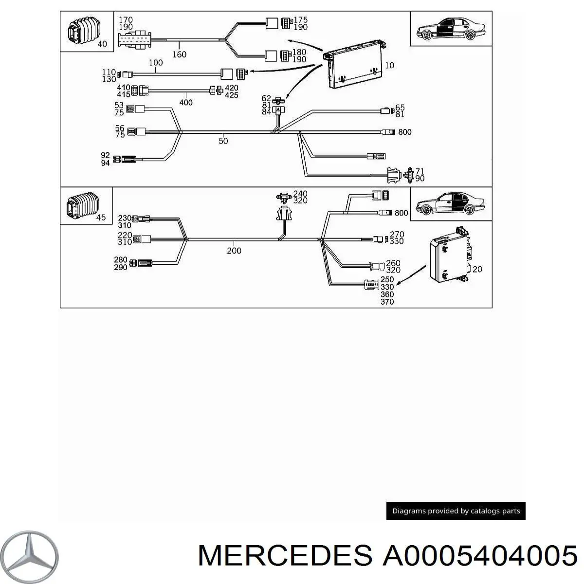  0005404005 Mercedes
