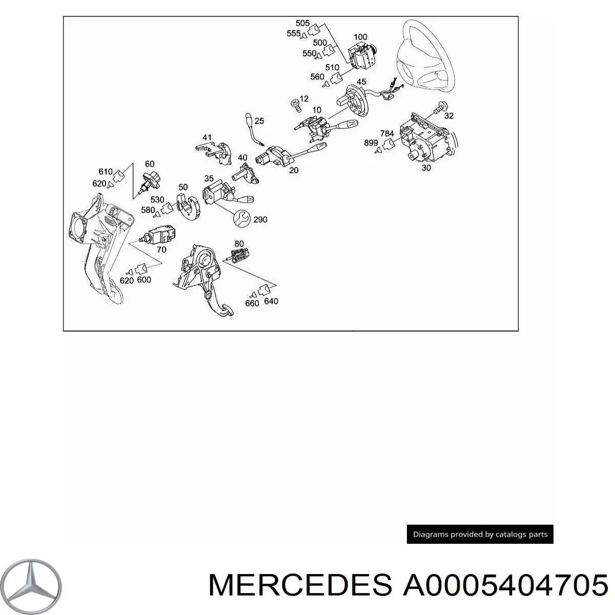  Mercedes A0005404705 цена, от 12.94 USD
