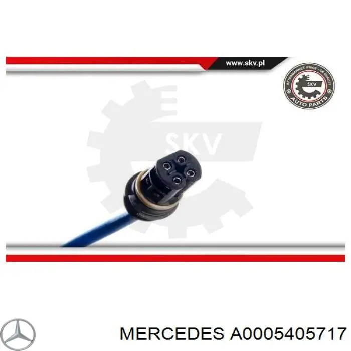Лямбдазонд, датчик кислорода до катализатора Mercedes A0005405717 цена, от 1122.50 UAH