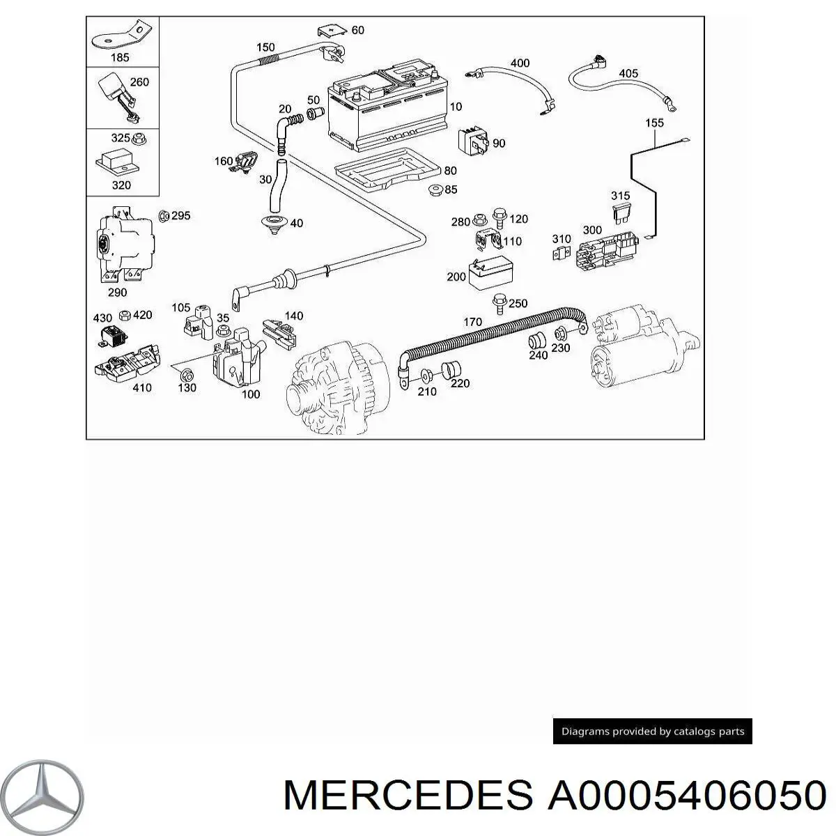 A000540605064 Mercedes 