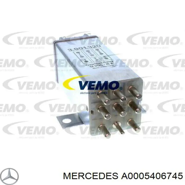 A0005406745 Mercedes реле-регулятор генератора (реле зарядки)