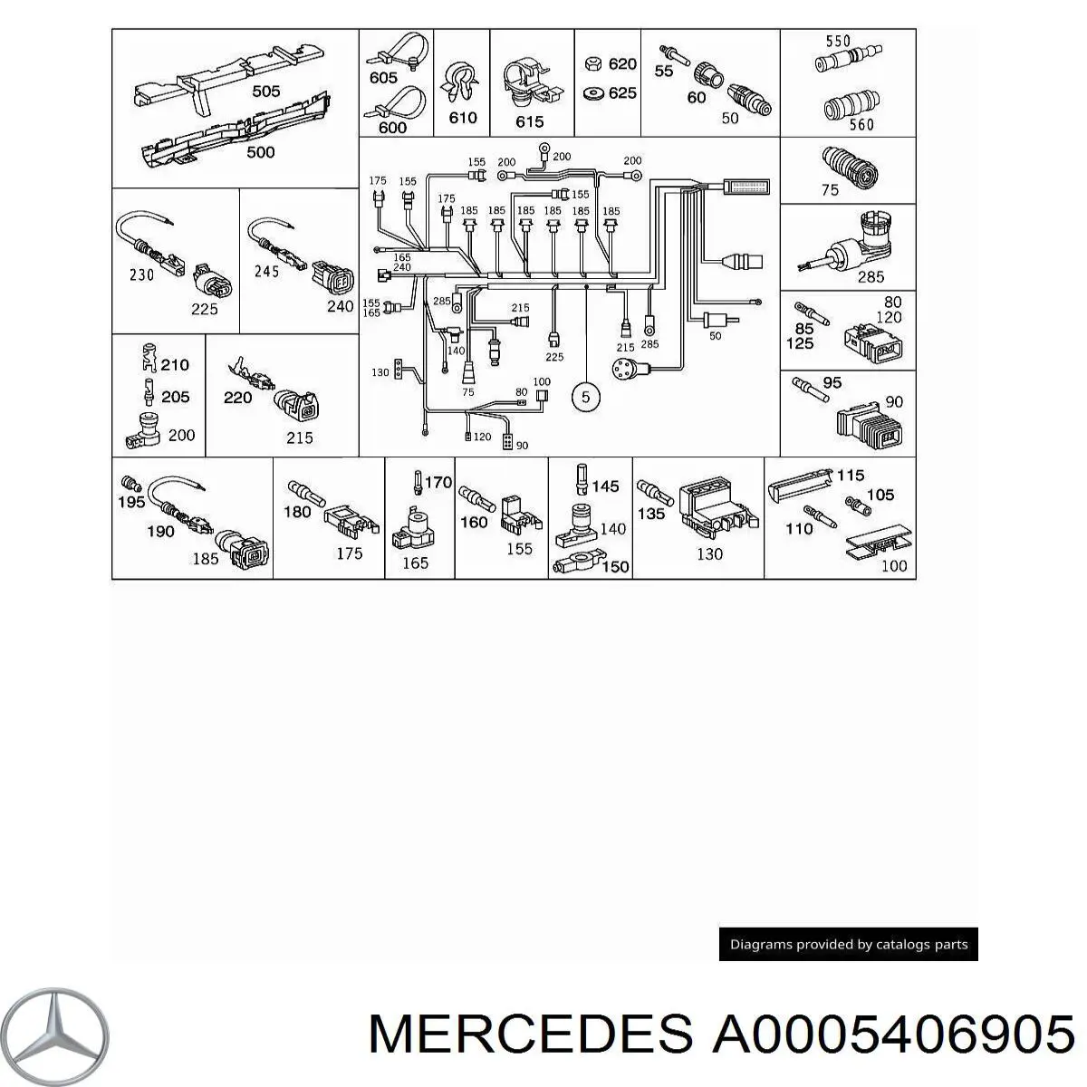  A0005406905 Mercedes