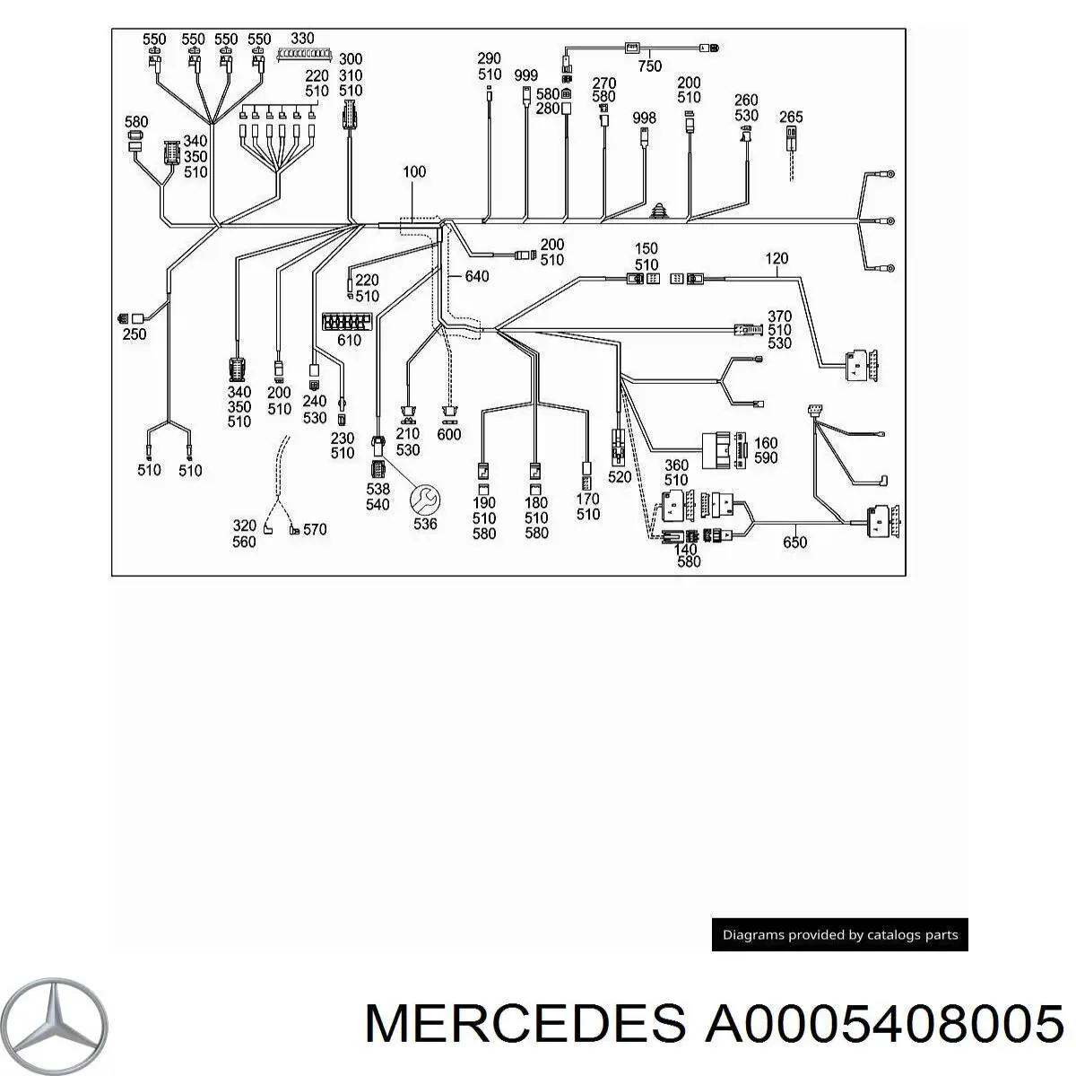  Mercedes A0005408005 цена, от 5.07 USD