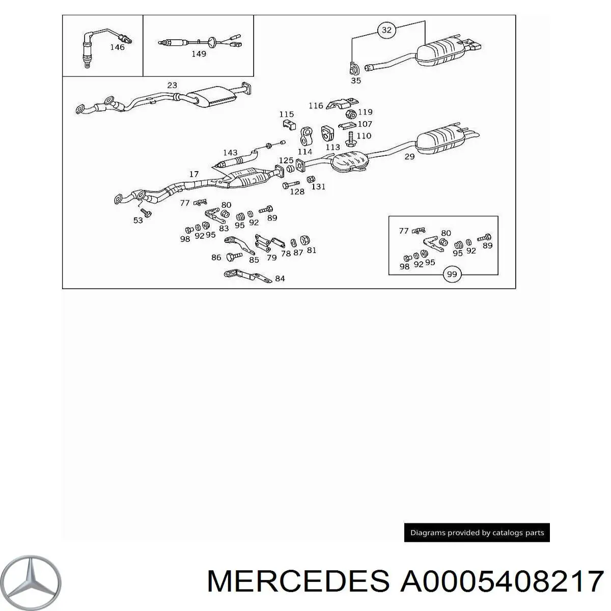 A0005408217 Mercedes