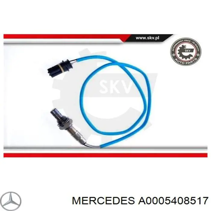 Лямбда-зонд, датчик кислорода до катализатора правый A000540851764 Mercedes