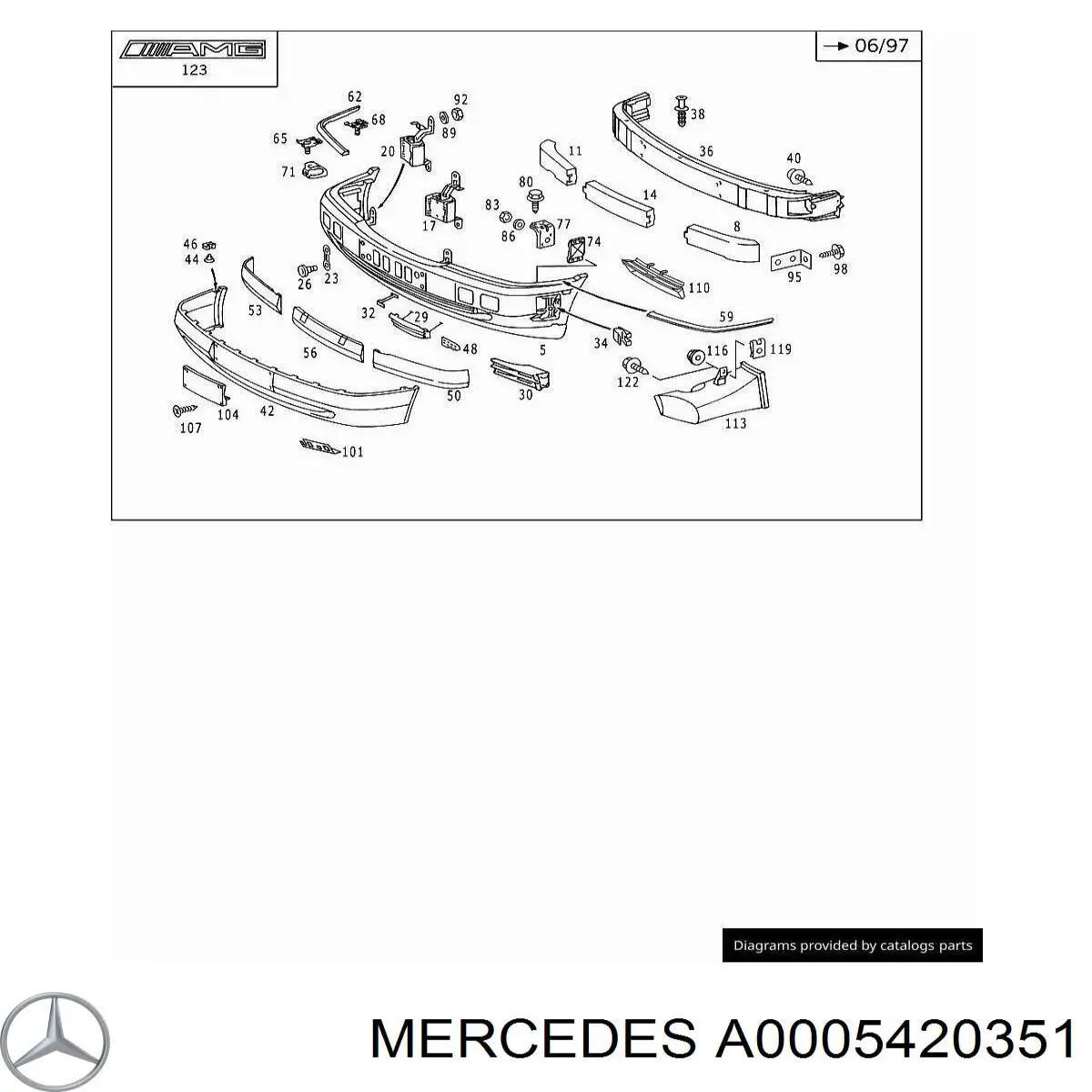  A0005420351 Mercedes