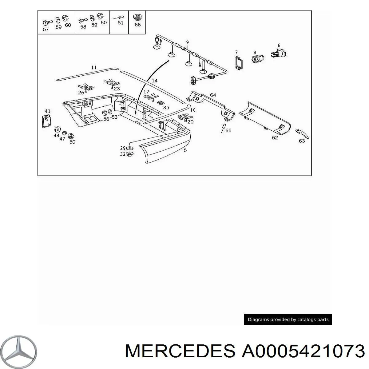 A0005421073 Mercedes 