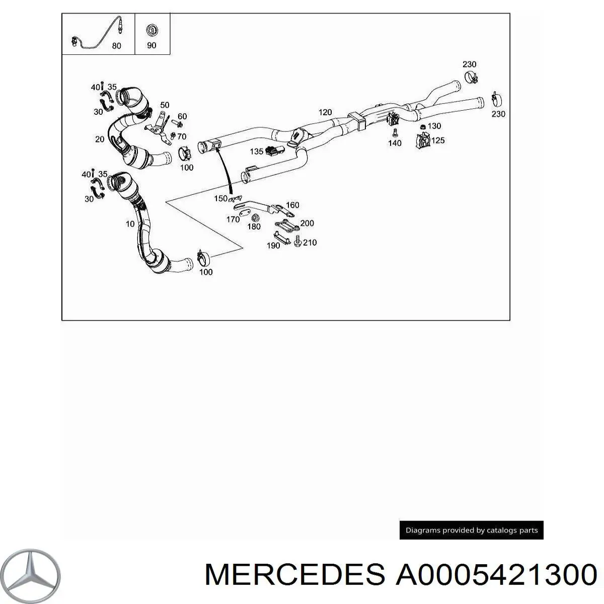  A0005421300 Mercedes