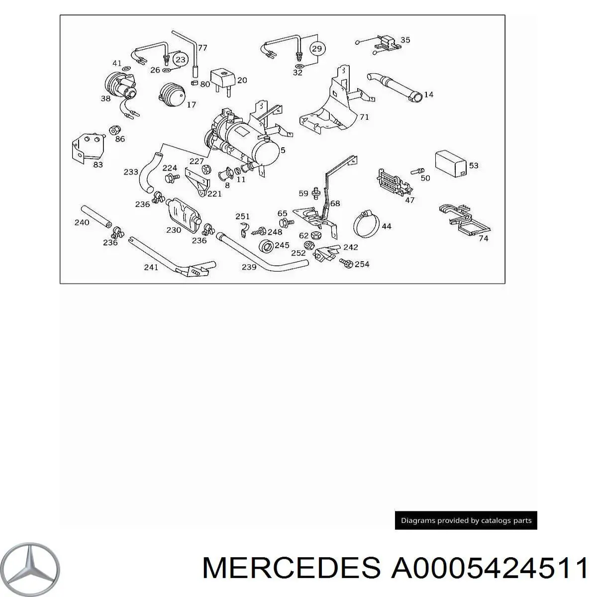 Quadro de controlo de aquecedor autônomo para Mercedes S (W140)