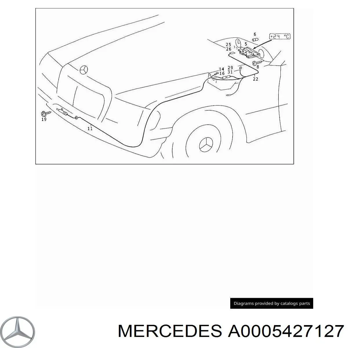 A0005427127 Mercedes 