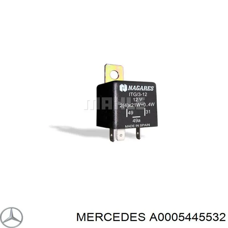 Автомобильные реле поворотов Mercedes A0005445532 цена, от 19.49 USD