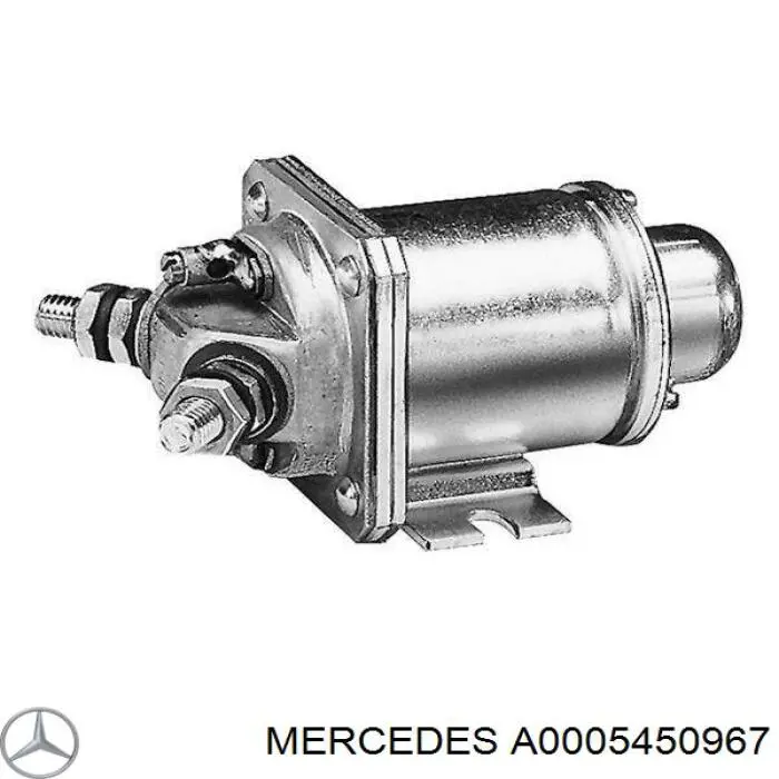 Втягивающее реле стартера A0005450967 Mercedes