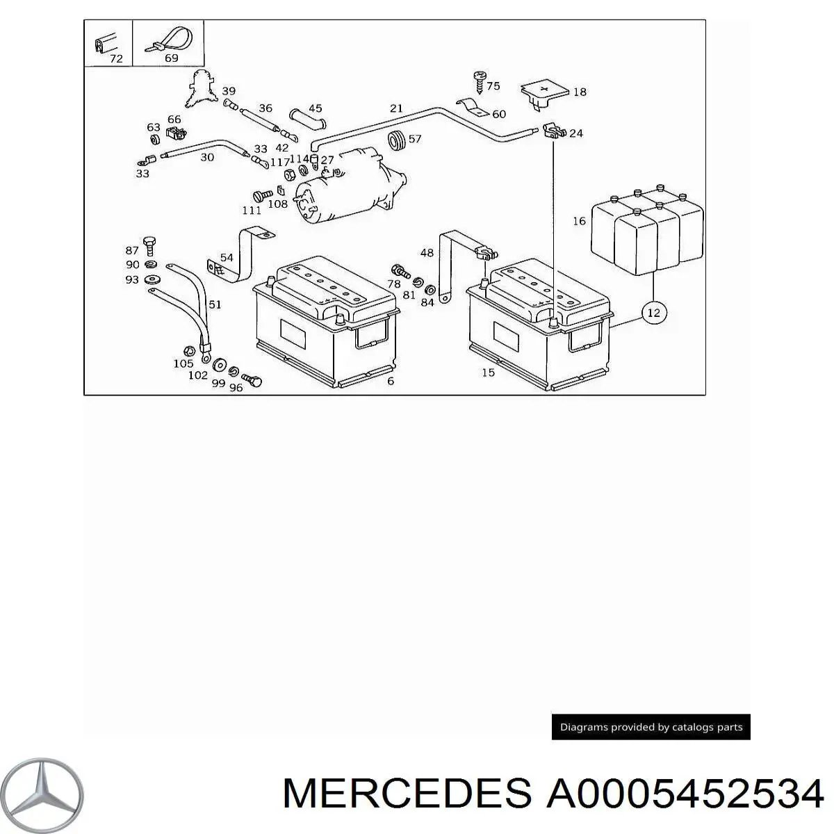  A0005452534 Mercedes