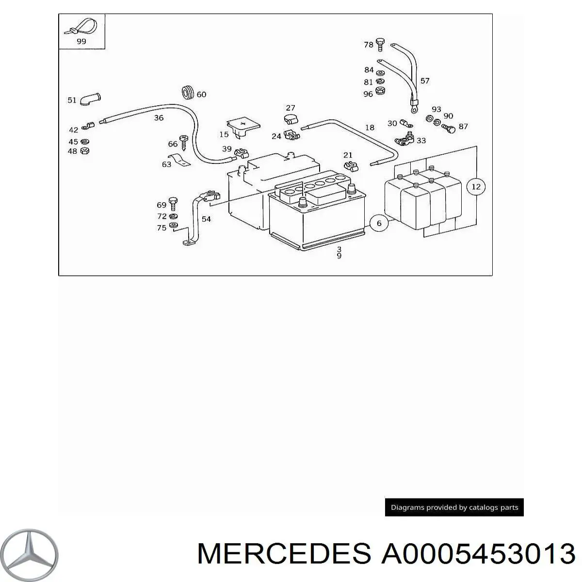 Купить A0005453013 Mercedes 