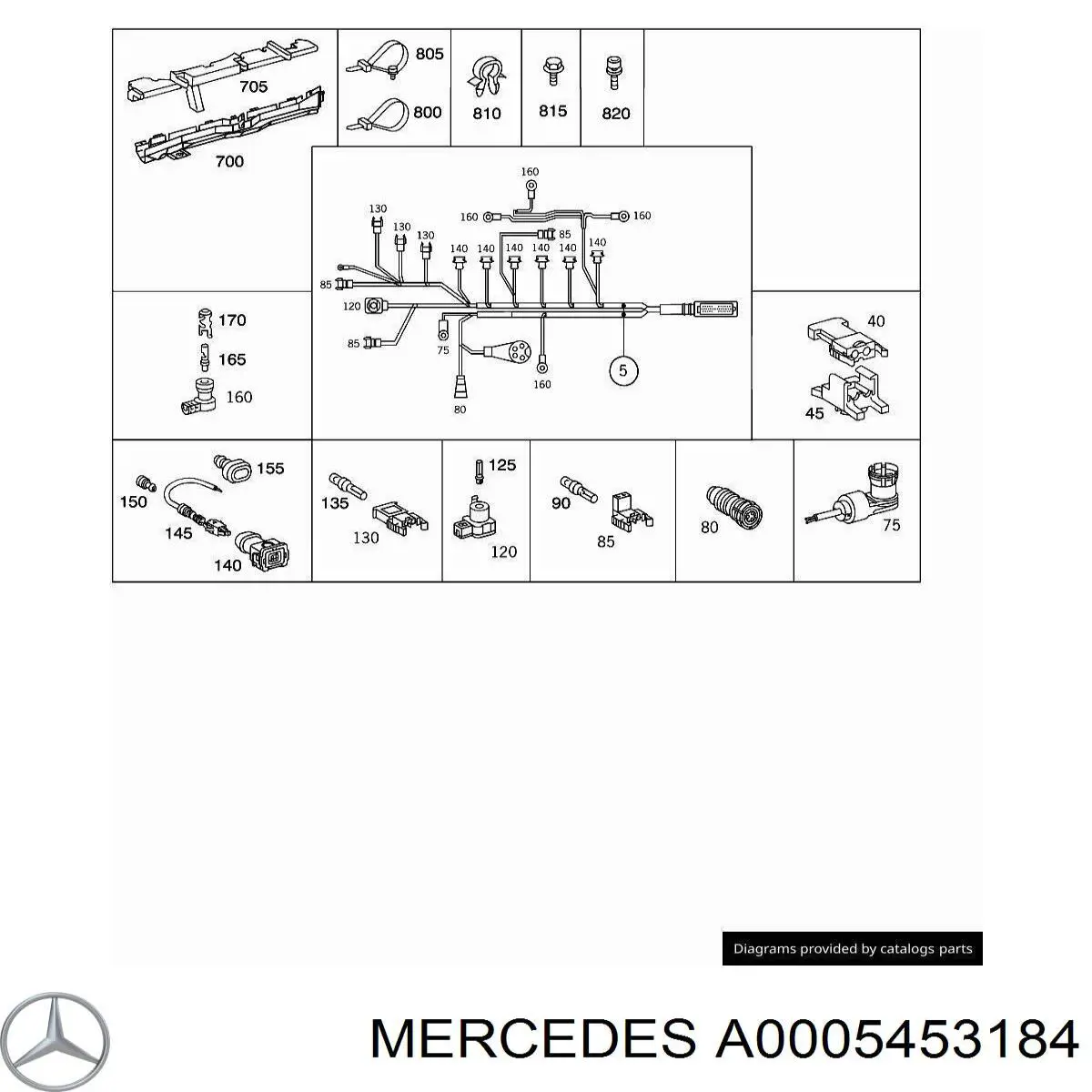  A0005453184 Mercedes