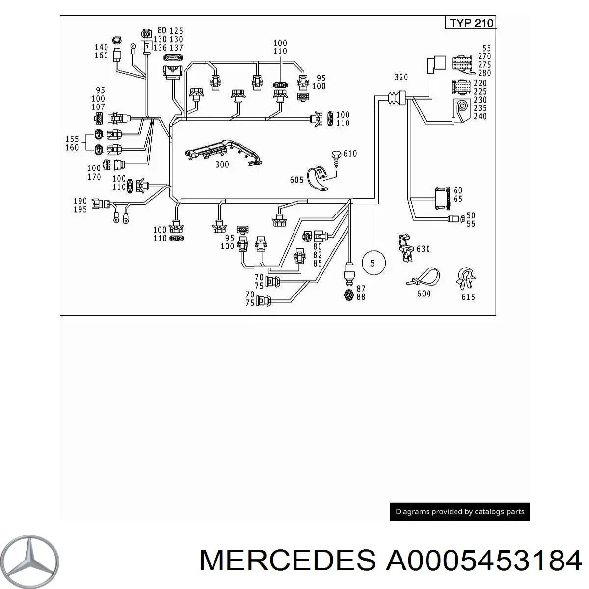 Mercedes A0005453184