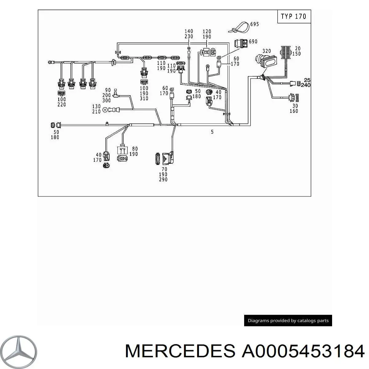  0005453184 Mercedes