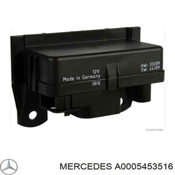 A0005453516 Mercedes relê das velas de incandescência