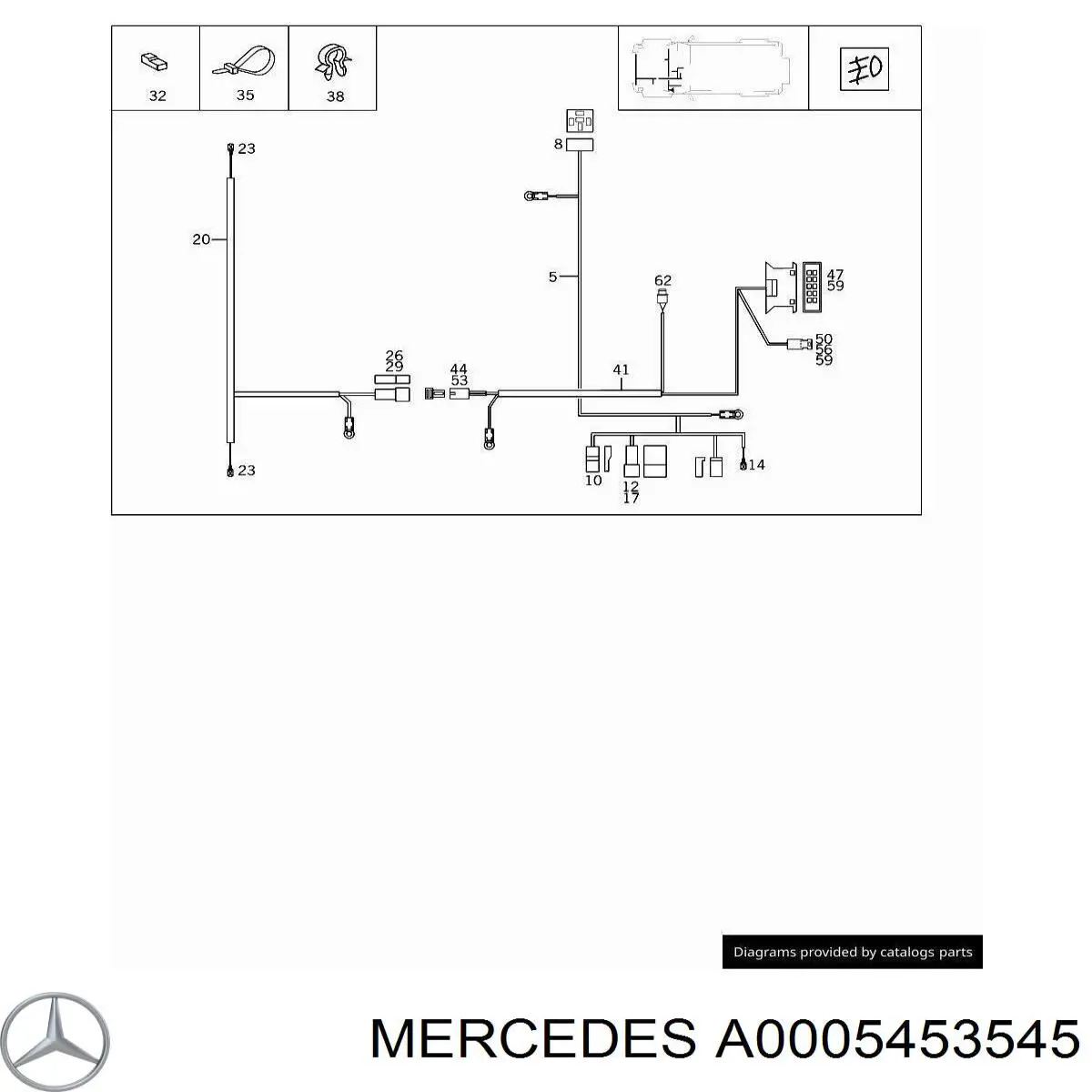  A0005453545 Mercedes