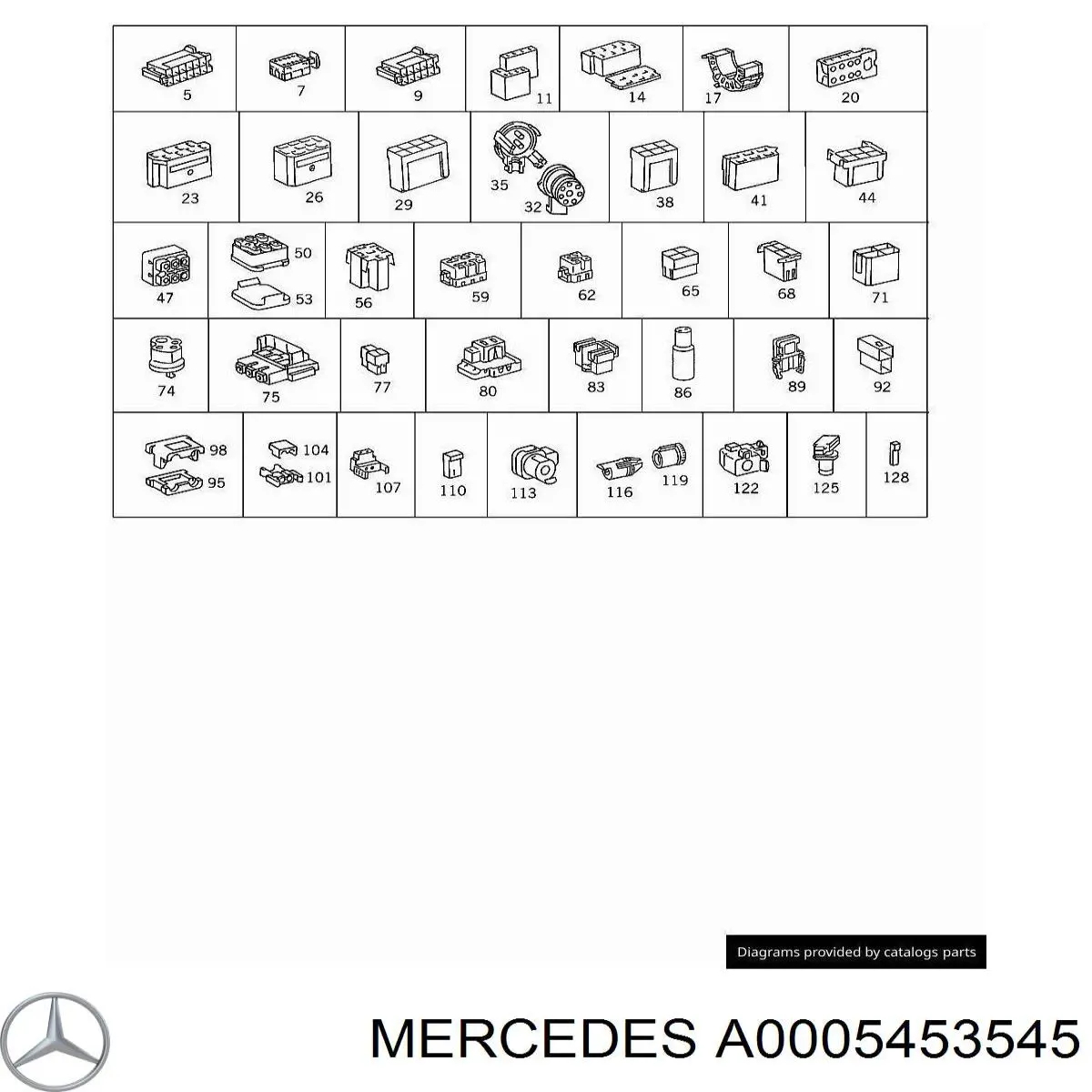  Mercedes A0005453545