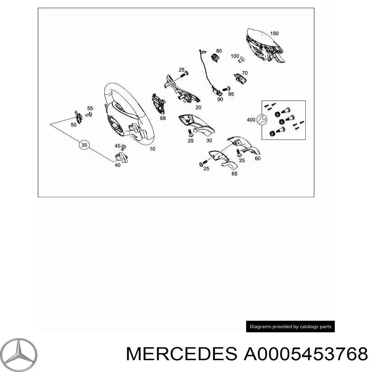 A0005453768 Mercedes 