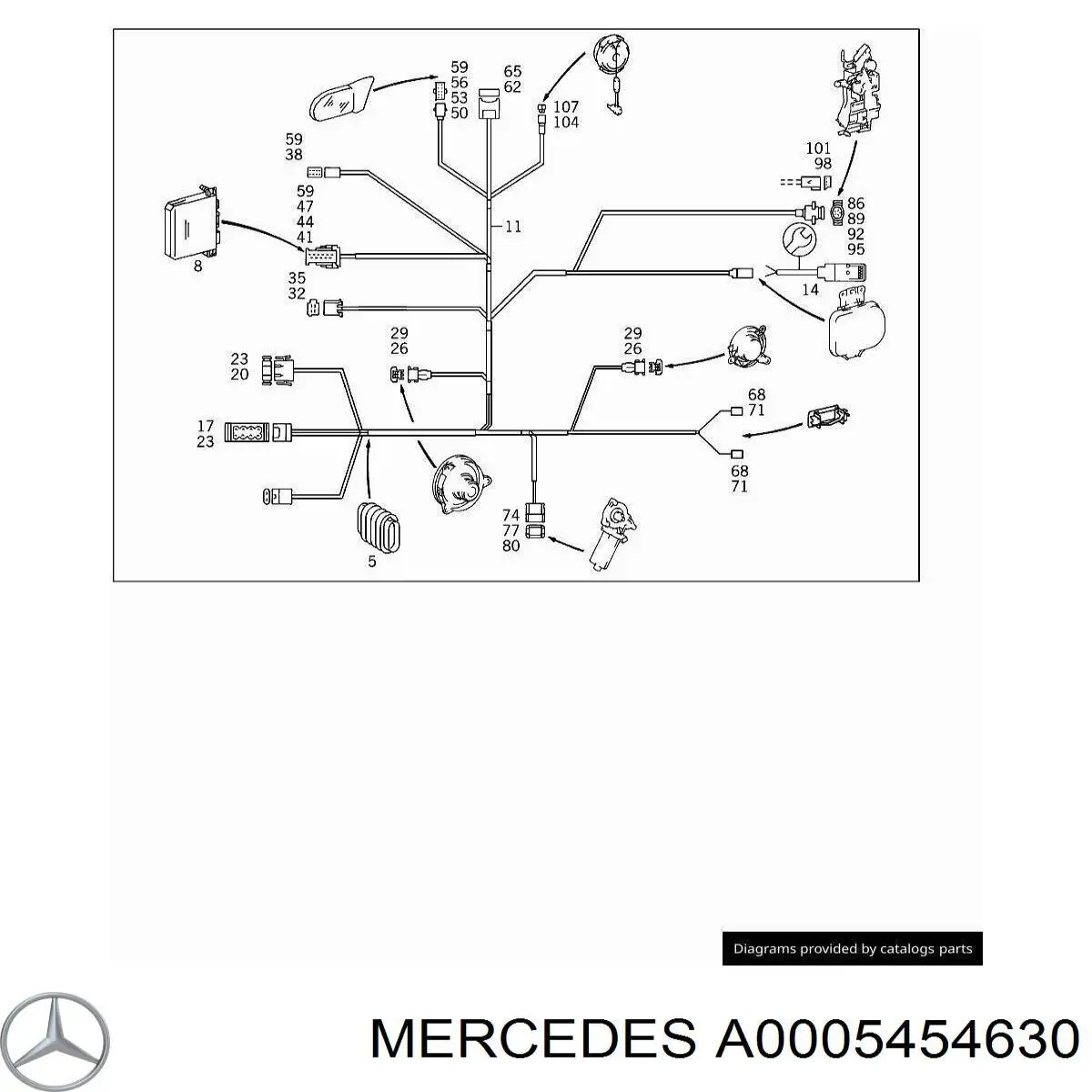 A0015455940 Mercedes 