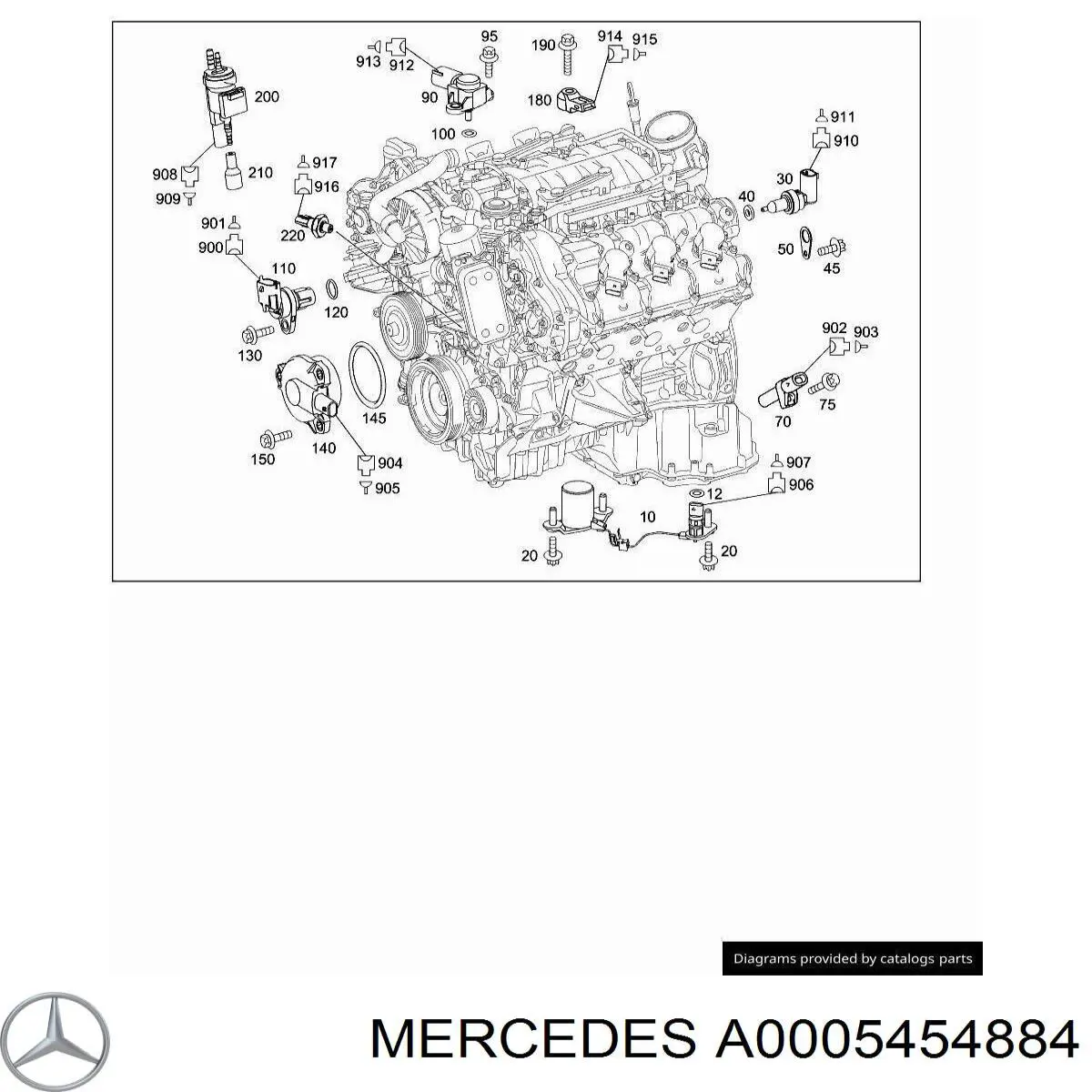 A0005454884 Mercedes 