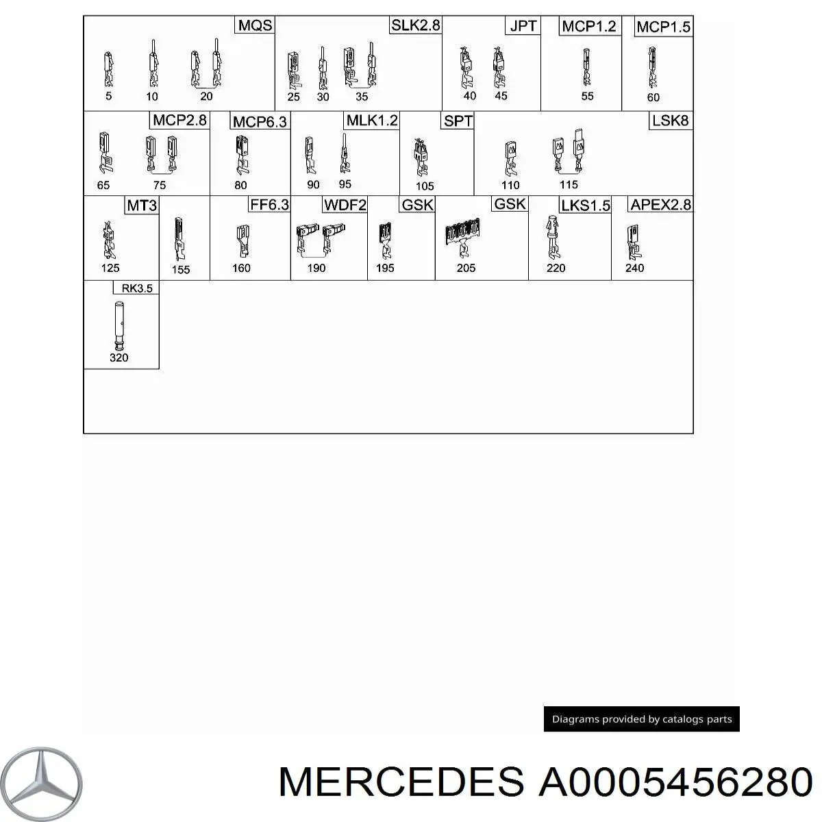Купить 0005456280 Mercedes 