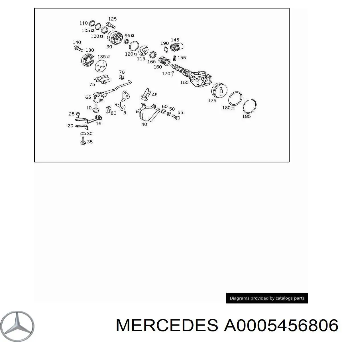 A0005456806 Mercedes 