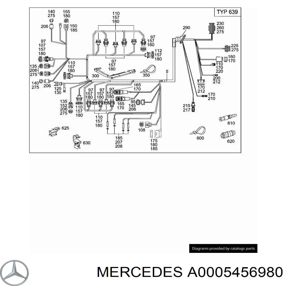 A0005456980 Mercedes 