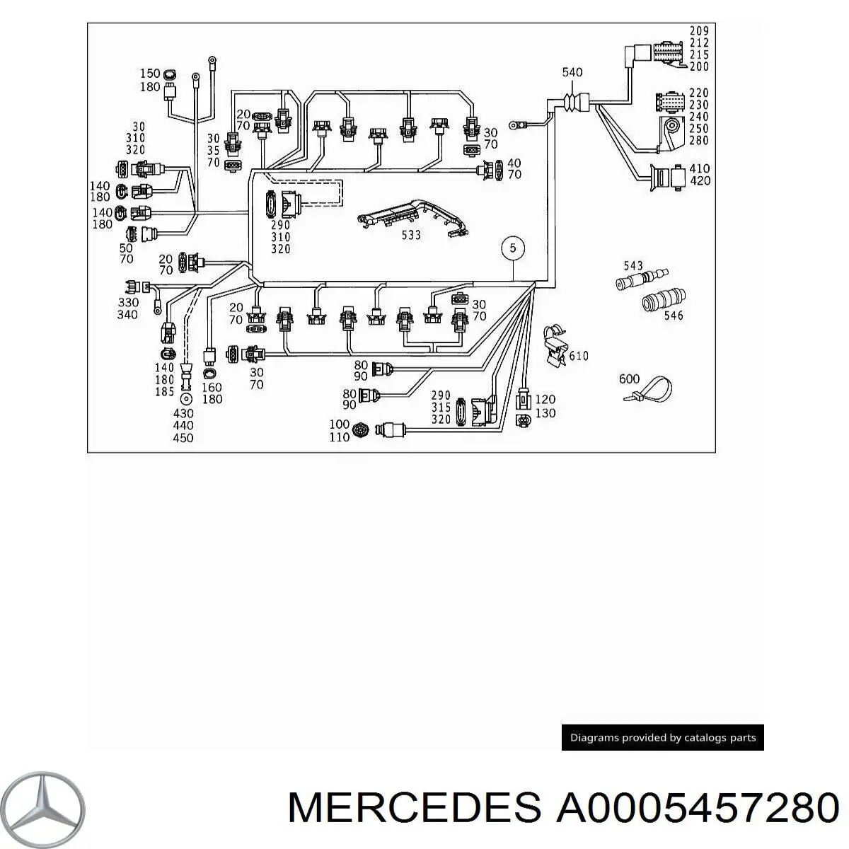  A0005457280 Mercedes