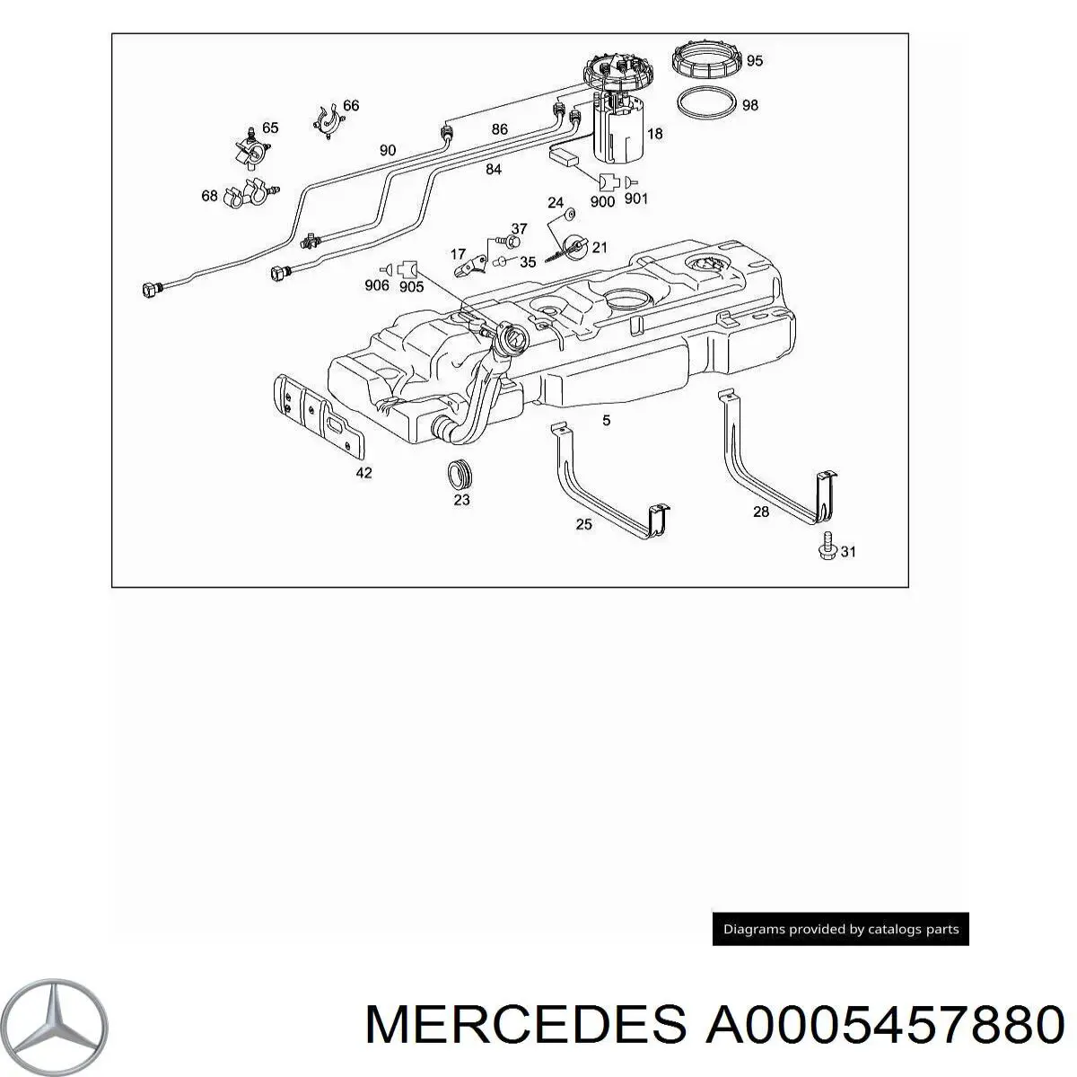  A0005457880 Mercedes