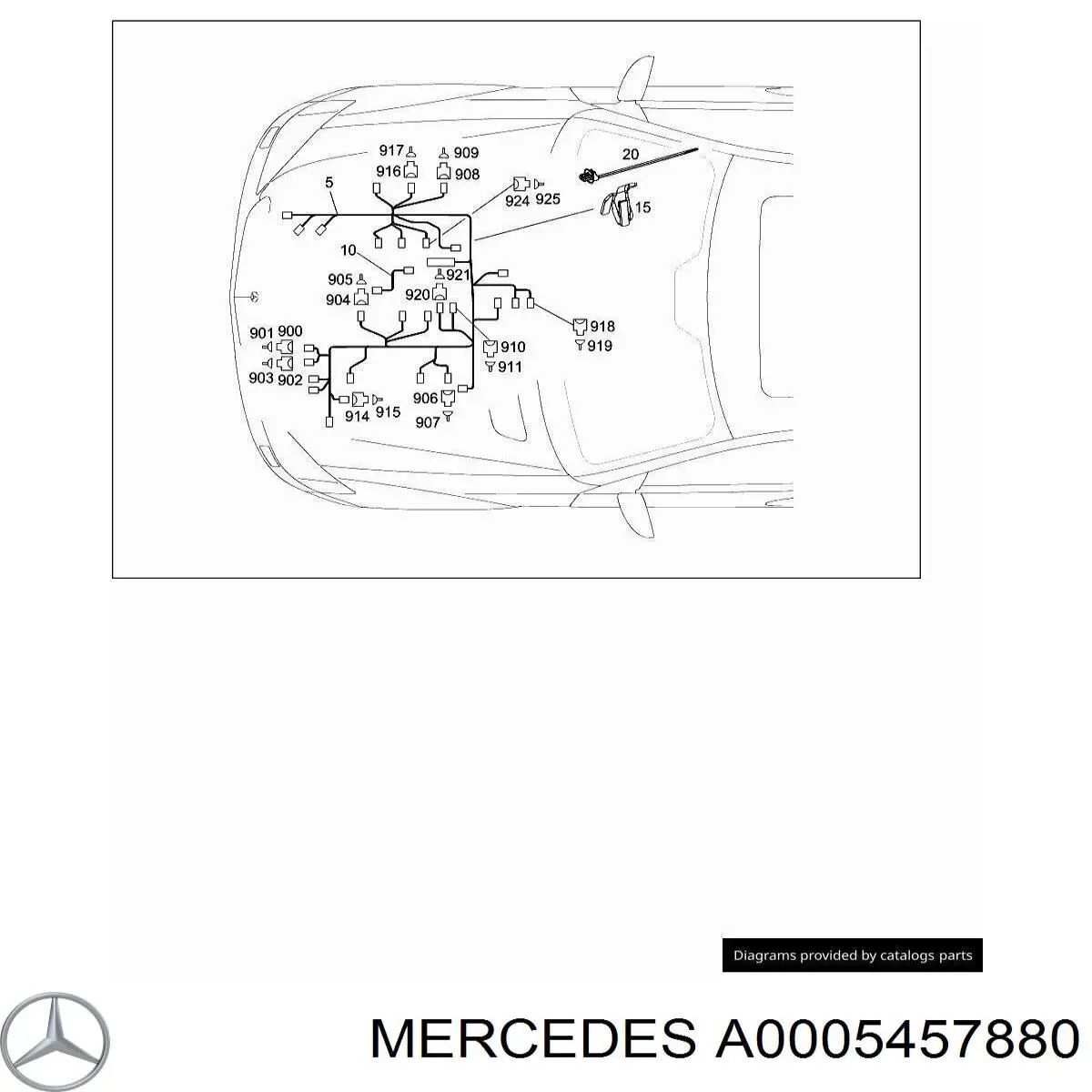  Mercedes A0005457880