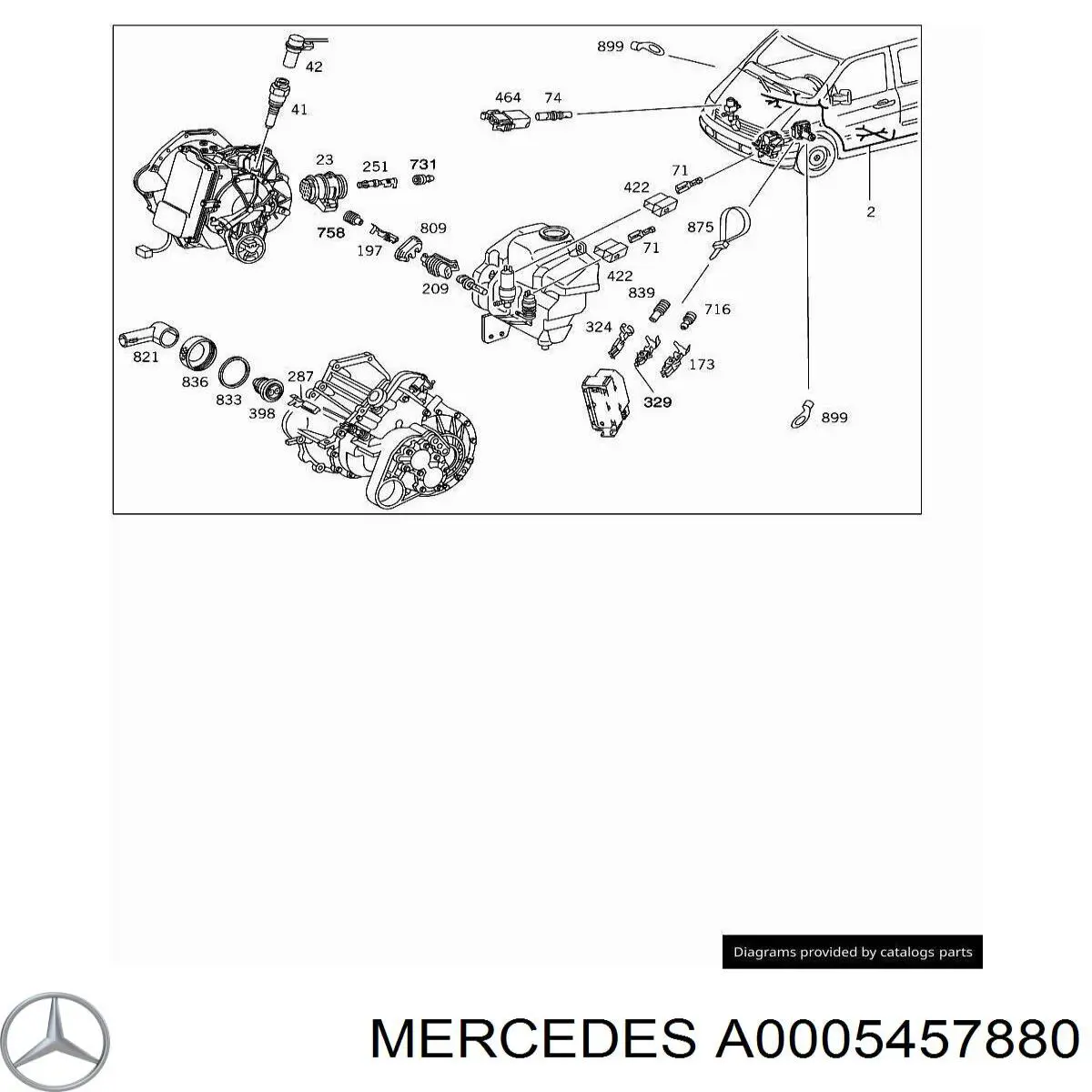 Купить A0005457880 Mercedes 