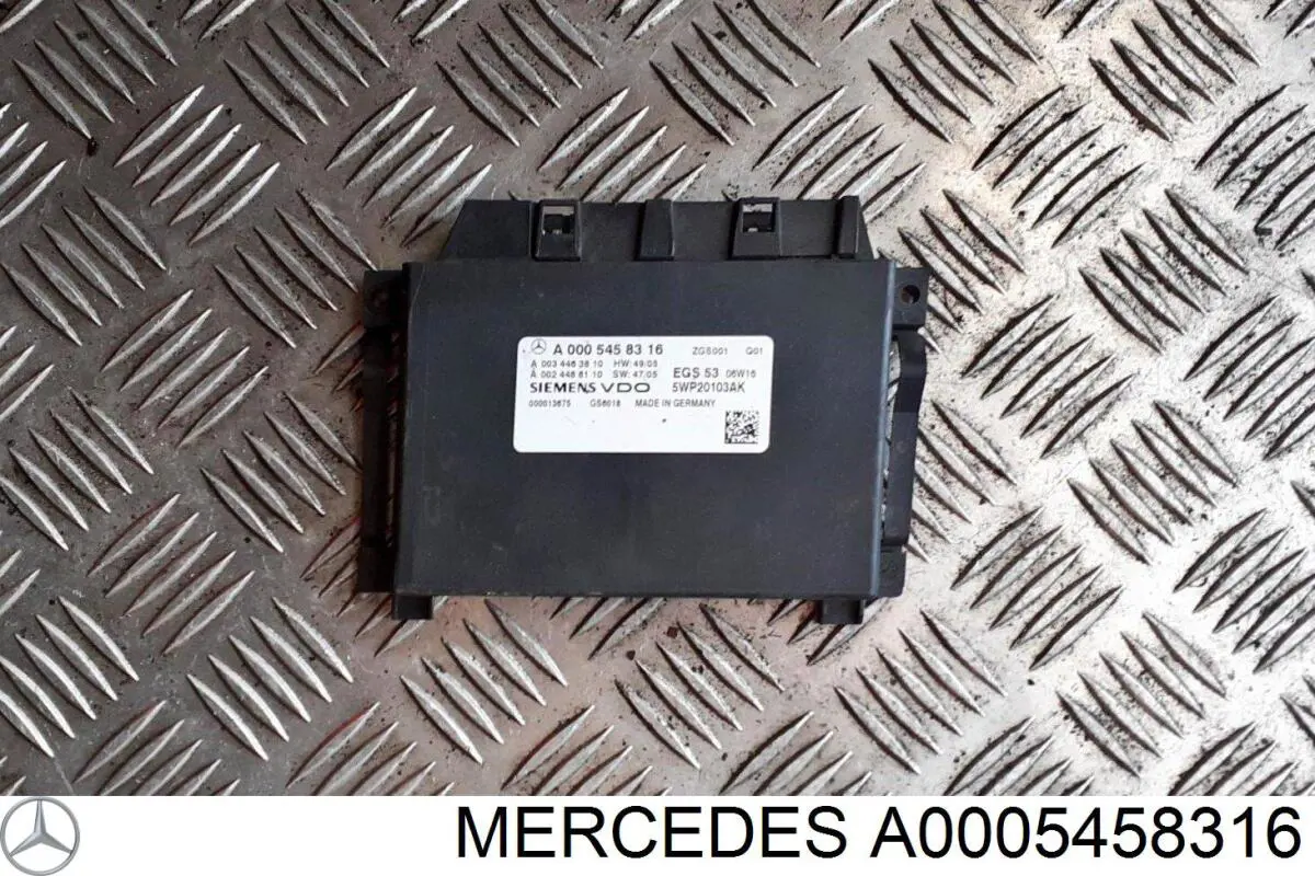  A0005458316 Mercedes