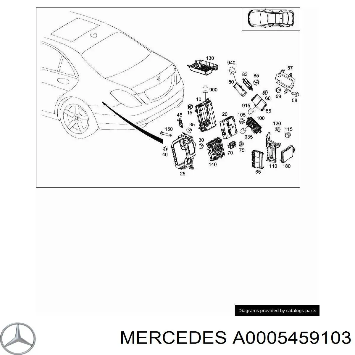  A0005459103 Mercedes