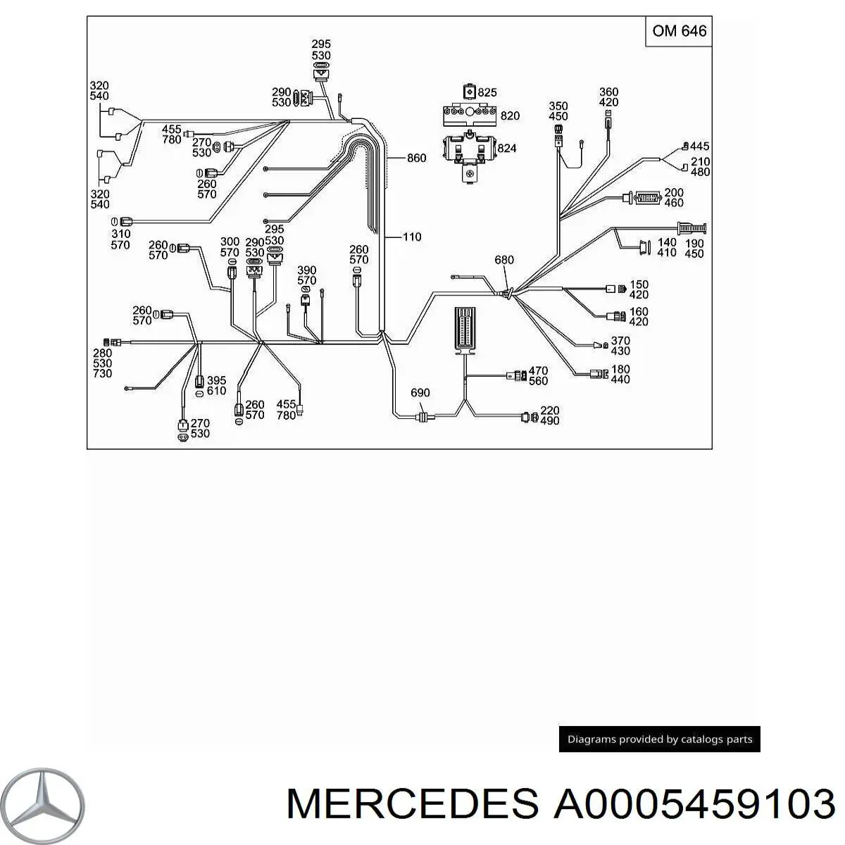  Mercedes A0005459103