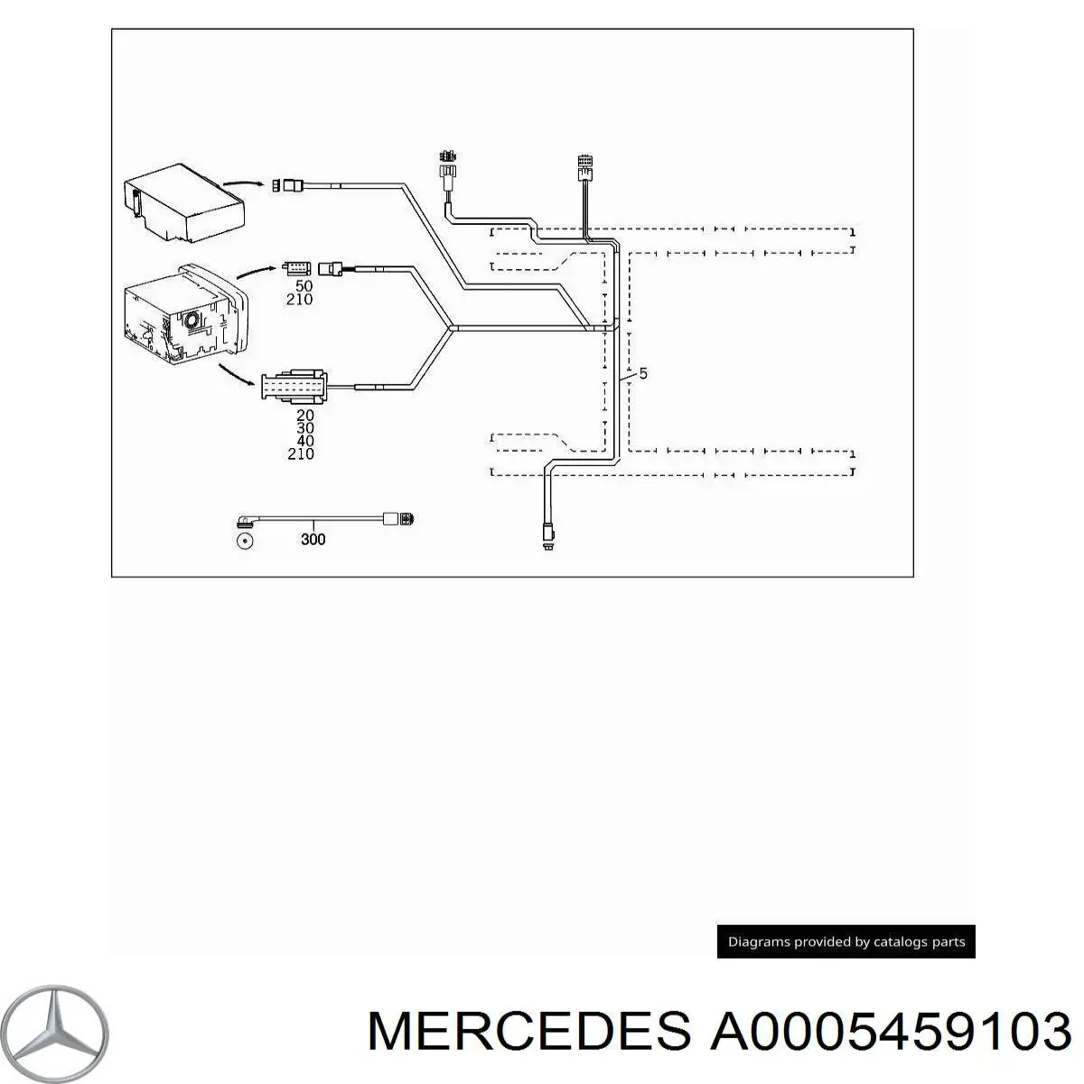 A0005459103 Mercedes 