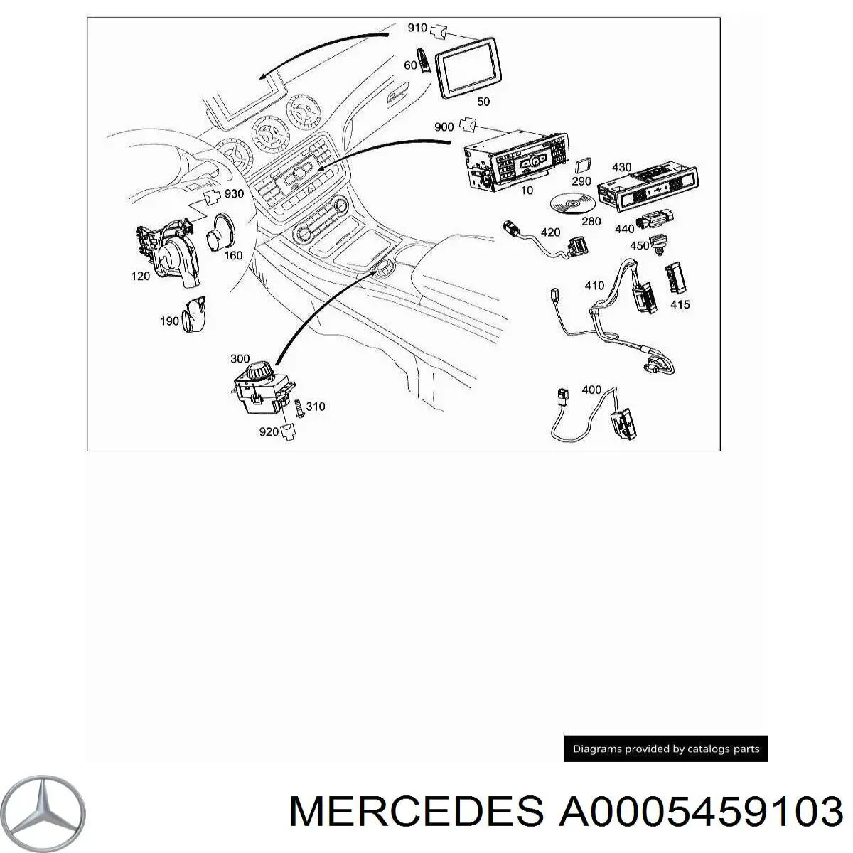 A0005459103 Mercedes 