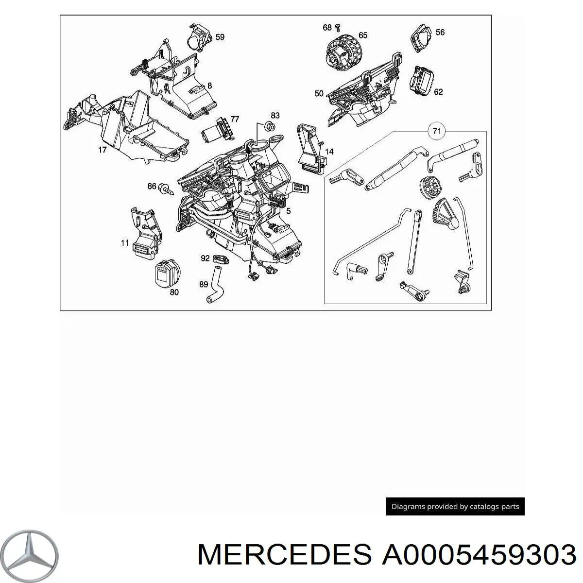  0005459303 Mercedes