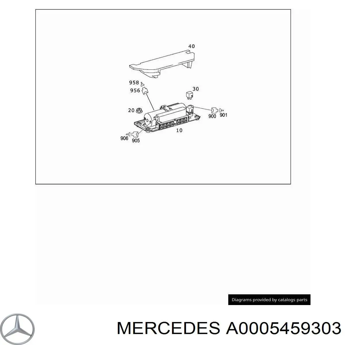 Купить 0005459303 Mercedes 