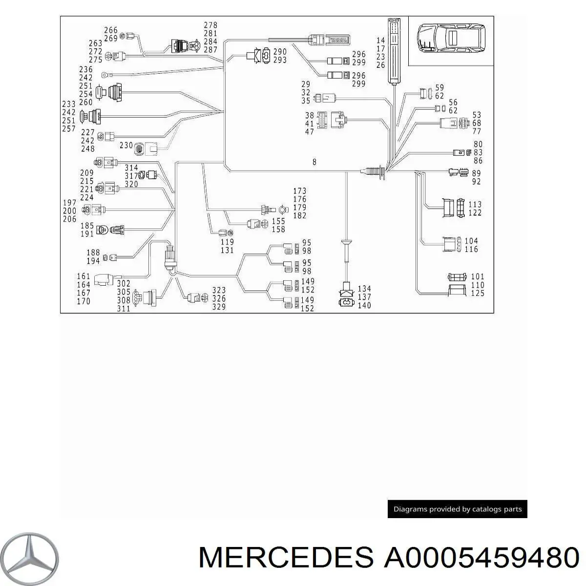  A0005459480 Mercedes