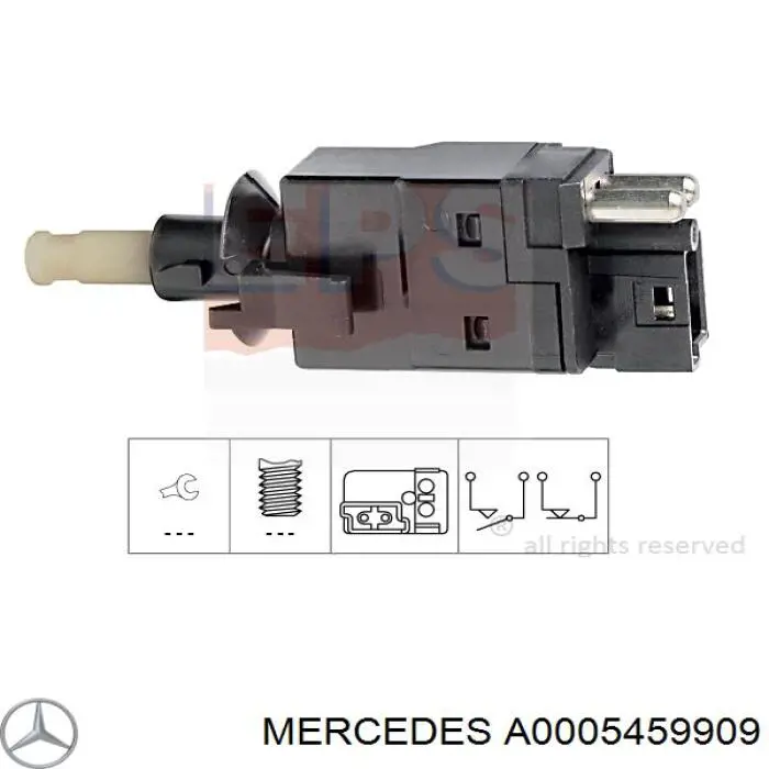 A0005459909 Mercedes датчик включения стопсигнала