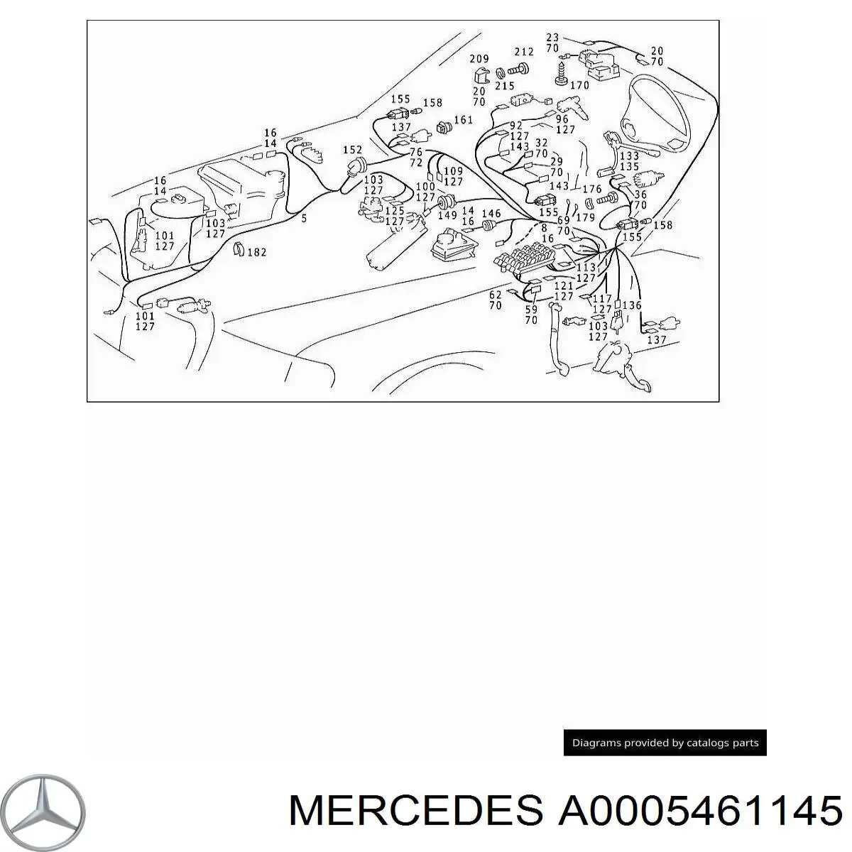 0005461145 Mercedes 