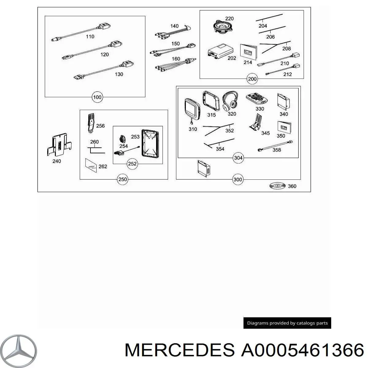  0005461366 Mercedes