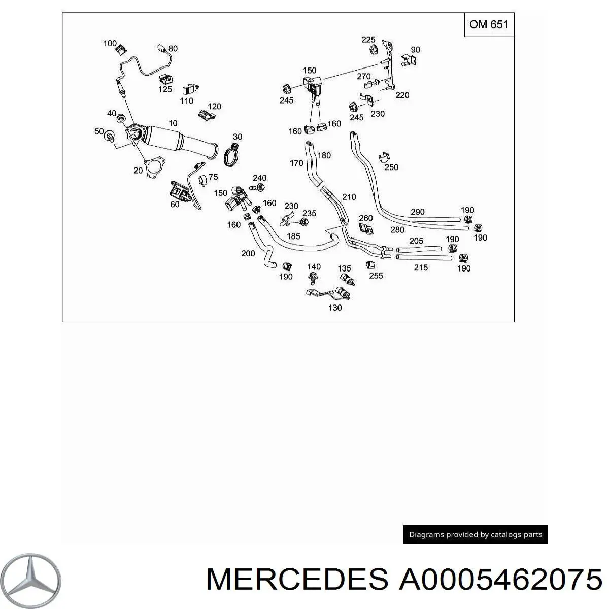  A0005462075 Mercedes