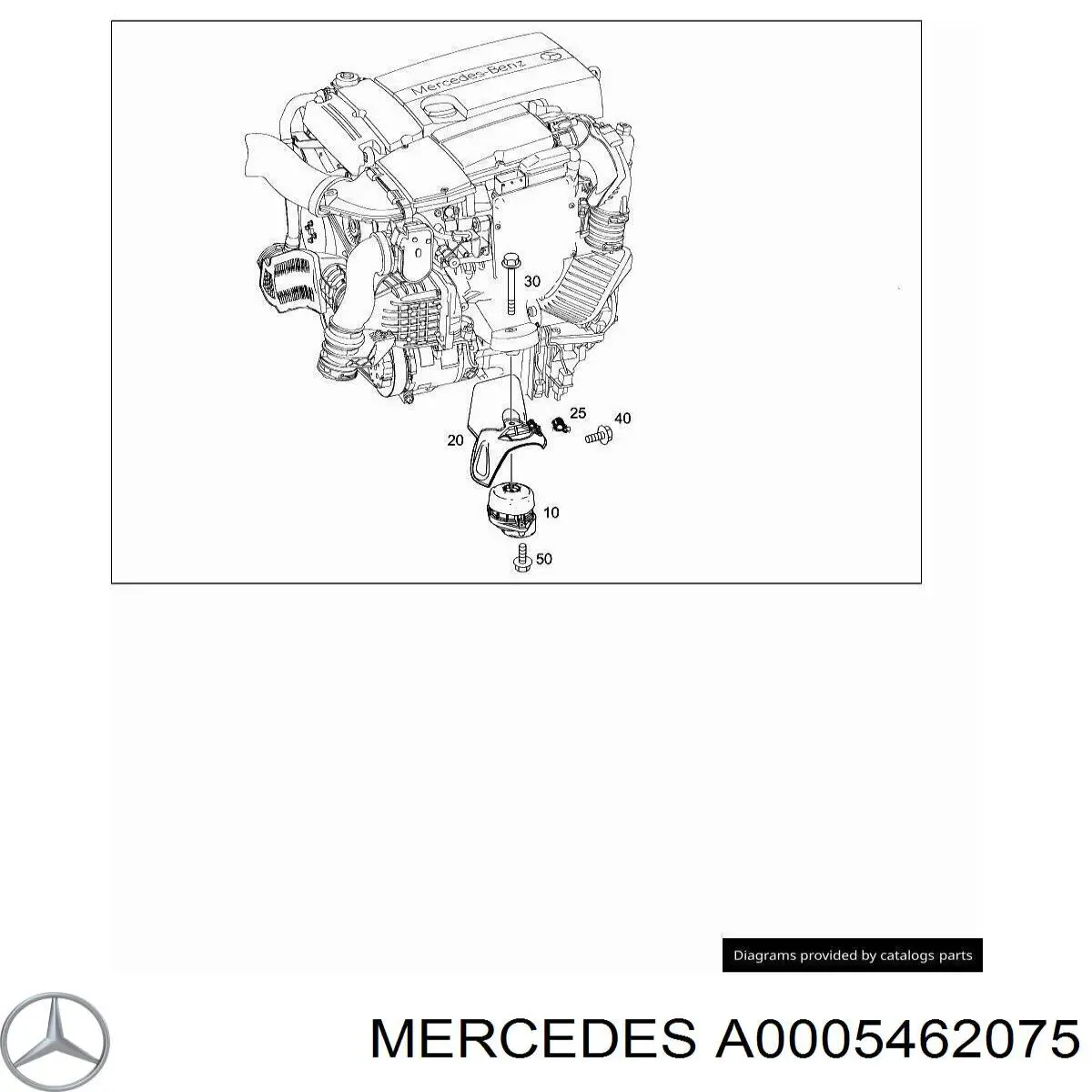 Купить A0009956590 Mercedes Петли ветрового окна