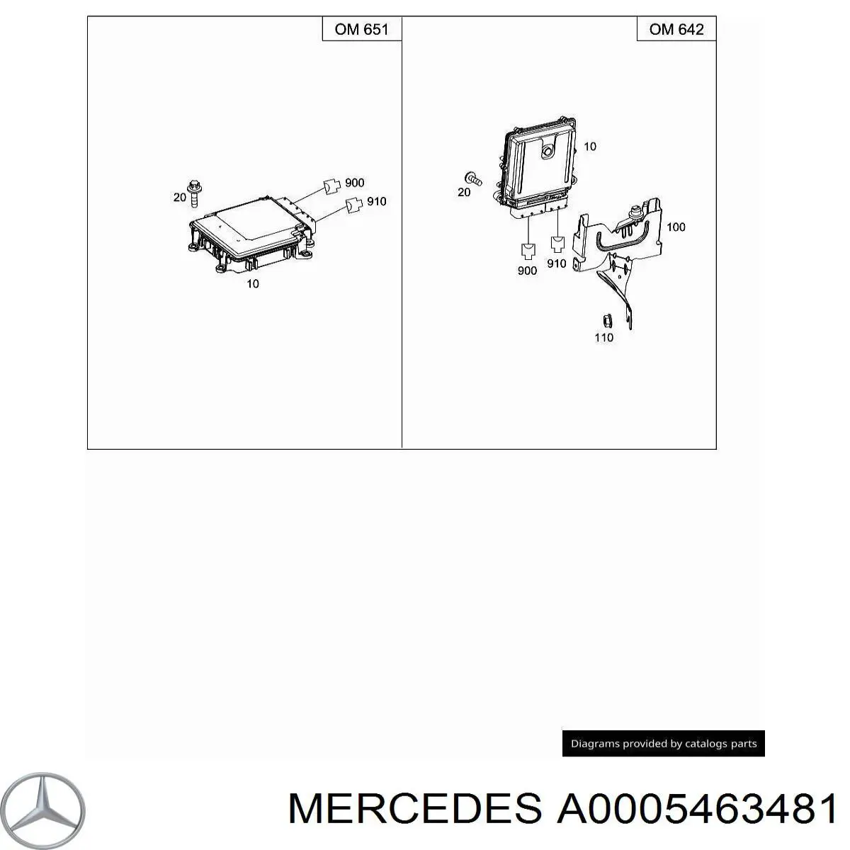 A0005463481 Mercedes 