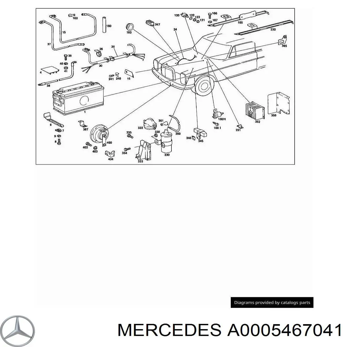 Mercedes A0005467041