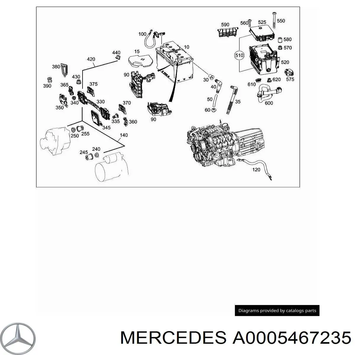A0005467235 Mercedes 